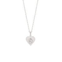 Engraved Heart Necklace